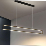 لوستر مدرن خطی مستطیلی کد00338 - خرید بهترین کیفیت و قیمت در فروشگاه فروشگاه روشنایی دلوری