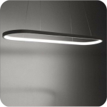 لوستر مدرن طرح بیضی سایز 1.20 سانتی کد00107 - خرید بهترین کیفیت و قیمت در فروشگاه فروشگاه روشنایی دلوری