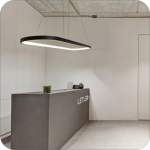 لوستر مدرن طرح بیضی سایز 1.20 سانتی کد00107 - خرید بهترین کیفیت و قیمت در فروشگاه فروشگاه روشنایی دلوری