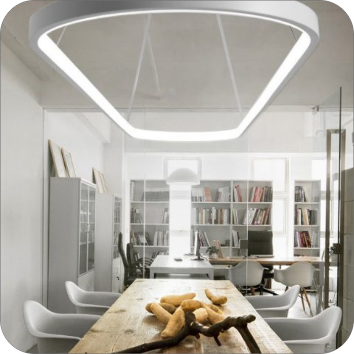 لوستر مدرن طرح بیضی سایز 1.20 سانتی کد00107 - خرید بهترین کیفیت و قیمت در فروشگاه فروشگاه روشنایی دلوری