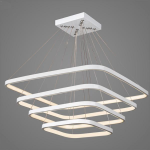 لوستر مدرن سقفی مربع چهار طبقه سی و پنجاه و هفتاد و نودکد0026 - خرید بهترین کیفیت و قیمت در فروشگاه فروشگاه روشنایی دلوری