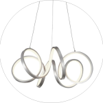 لوستر مدرن سقفی طرح گل کد00152 - خرید بهترین کیفیت و قیمت در فروشگاه فروشگاه روشنایی دلوری