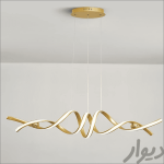 لوستر مدرن سقفی خطی کد00145 - خرید بهترین کیفیت و قیمت در فروشگاه فروشگاه روشنایی دلوری