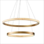 لوستر مدرن حلقه ای لاکچری دهنه کریستالی2 طبقه ایی کد0090 - خرید بهترین کیفیت و قیمت در فروشگاه فروشگاه روشنایی دلوری