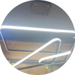 لوستر مدرن طرح مستطیل فضایی کد00216 - خرید بهترین کیفیت و قیمت در فروشگاه فروشگاه روشنایی دلوری