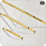 لوستر مدرن سقفی طرح مثلث کد0051 - خرید بهترین کیفیت و قیمت در فروشگاه فروشگاه روشنایی دلوری