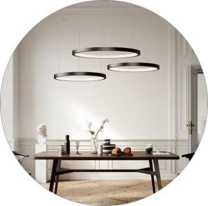 لوستر مدرن سقفی حلقه ای افقی کد00215 - خرید بهترین کیفیت و قیمت در فروشگاه فروشگاه روشنایی دلوری