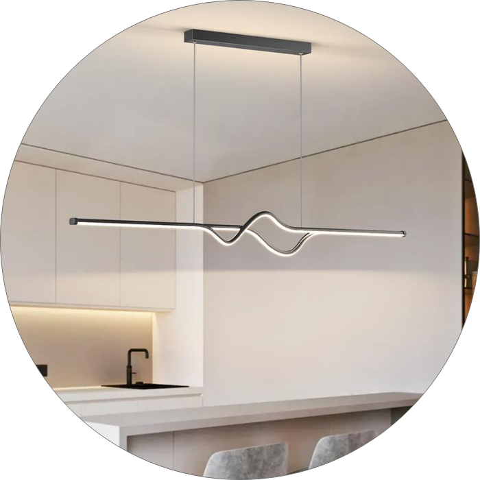 لوستر مدرن سقفی کد0053 - خرید بهترین کیفیت و قیمت در فروشگاه فروشگاه روشنایی دلوری