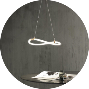 لوستر مدرن سقفی طرح فلکسی 360 تک حلقه ای قطر 40 سانتی کد0043 - خرید بهترین کیفیت و قیمت در فروشگاه فروشگاه روشنایی دلوری