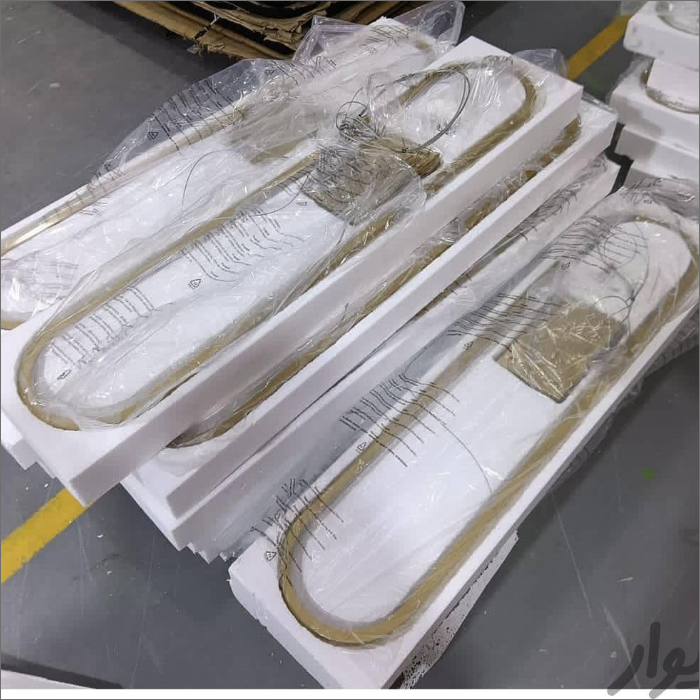 لوستر سقفی بیضی اس ام دی کد00176 - خرید بهترین کیفیت و قیمت در فروشگاه فروشگاه روشنایی دلوری