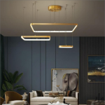 لوستر سقفی مدرن طرح مربع کد00175 - خرید بهترین کیفیت و قیمت در فروشگاه فروشگاه روشنایی دلوری