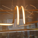 لوستر سقفی مدرن شکلاتی کد00172 - خرید بهترین کیفیت و قیمت در فروشگاه فروشگاه روشنایی دلوری