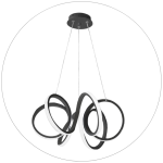 لوستر سقفی طرح گل 7 پر کد00403 - خرید بهترین کیفیت و قیمت در فروشگاه فروشگاه روشنایی دلوری