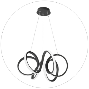 لوستر سقفی طرح گل 7 پر کد00403 - خرید بهترین کیفیت و قیمت در فروشگاه فروشگاه روشنایی دلوری