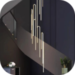 لوستر سقفی 11شاخه طرح بیضی کد0013 - خرید بهترین کیفیت و قیمت در فروشگاه فروشگاه روشنایی دلوری